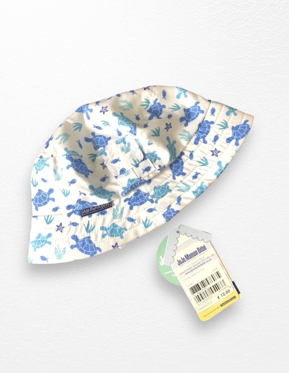 NWT JoJo Maman Bebe Bucket Sunhat, 12-18 Months